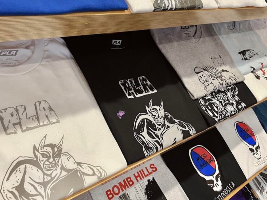 Custom branded apparel for a local business